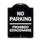 Signmission No Parking Prohibido Estacionarse Heavy-Gauge Aluminum Architectural Sign, 24" x 18", BW-1824-23674 A-DES-BW-1824-23674 - alternate 1